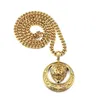 Bijoux de haute qualité Authentiques pendentif Lion Gold 18K Totem Golden Male Femelle Fashion Hip Hop Collier Chaîne A1849527179