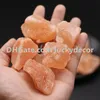 1000g Naturlig Himalayan Rose Pink Salt Gem Rock Chunks Deodorant Stone Rough Healing Powered Crystals Mineral för korg och skål Saltlampa