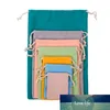 50st / lot Färgglada bomullsdukväskor godis färgpåse Naturlig tvål Packaging Pouch Jewellry Pocket kan personifierad logotyp