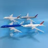 JASON TUTU Russian Airlines Siberia S7 Airplane model Aeroflot Airbus 320 aircraft Diecast Model Metal 1400 scale Plane toy 220224177754
