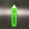 カラフルなプラスチックのぽっちゃりゴリラボトル60ml v2ゴリラユニコーンドロッパーボトルを改ざんします。