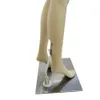 Helkroppskvinnlig mannequin wbase Plastic Realistic Display Head Turns Dress9313506