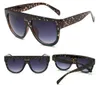 10st Summer Mens Stor ram Solglasögon, Fashion Trend Glasses Kvinnor Spots Tortoiseshelbeach Solglasögon Vindruta Solglasögon Gratis frakt