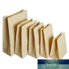 50Pcs 15*10*30cm Food Take Out White Brown Kraft Paper Package Sundries Gifts Crafts Packing Pouch Paper Storage Bags