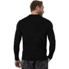 Mens 100% Laine Mérinos Thermique à manches longues T-shirt Base Laye Chemise En Laine Mérinos 240g Mèche Respirant AntiOdor Taille SXXL 201116