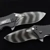 Нож Zero Tolerance ZT0350 0350 BK 0350TS Assisted Flipper Knife 3.25" S30V Tiger Stripe Plain Blade, черный G10 Ручки Инструментальный нож EDC