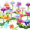 Giocattoli da costruzione per giardini fioriti - Costruisci un bouquet Composizione floreale Set da gioco per bambini e bambine di età 3, 4, 5, 6 anni Pre AA220303