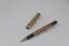 Jinhao High Calidad Gold-Red Dragon Refsment With Gold Tim Roller PLAN STAYERY School Office Supplies para el mejor regalo
