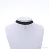 Choker Ketting Pandents Verklaring Choker Sieraden Goedkope Vintage Kant Gothic Strass Diamant Chokers Kettingen