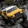 Vehículo Todoterreno Teledirigido RC 4WD Para Niños Y Adultos, Vehículo Eléctrico de Simulación de FMS 1:18 FJ Cruiser A Escala