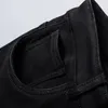 Brand Winter Men's Warmowe dżinsy polarowe rozciągnij swobodny prosty, grube dżinsowe dżinsy miękkie czarne spodnie spodni plus size 28-40 201128