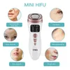 Mini Hifu Machine Ultraljud RF Fadiofrecuencia EMS MicroCurrent Lift Firm Åtdragning Hudrynkvård Verktyg 220224