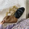 Métal épais chaîne femmes sac de luxe sac à main 2021 à la mode femmes sacs à bandoulière dame petits fourre-tout sac en cuir souple Clutches224f