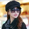 Newsboy Caps New Women Newsboy Gatsby Cap Octogonal Baker Beret Beret Driving Hat Feminino Sunscreen Chapéus Pintor Tour Cap