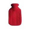 Hot Water Bottle With Knit Cover Hand Warmer Explosion-proof Portable Hot Water Bags Good for Pain Relief JK2011XB