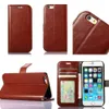 Wallet Pu Leather Case Cover Pouch med kortplats Fotoram för iPhone 12 11 Pro Max XR Samsung Galaxy Note 10 S20 Plus