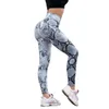 Yoga outfits sagace byxor mode orm mönster långa leggings kvinnor gym kläder kvinnlig sexig hög midja fitness som kör Leggins1