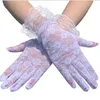 2020 NIEUWE FASOM Dames Lady Lace Party Sexy Glessy Gloves Summer Full Finger Sunscreen Gloves For Girls Mittens Multolor6650691