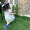 Baby Gladiantor Sandals повседневная дышащая душистая поганка римская обувь ПВХ летние дети пляжные дети девушки 220224