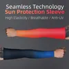 Rockbros Summer Sun Ochronki Ogrzewacze Cyklowanie rękawów przeciwzapięciowych bezszwowy jedwab z lodem biegnący sportowa okładka chłodząca32229894266995