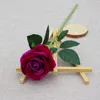 الإبداعية واحدة الاصطناعي ارتفع 21 ألوان محاكاة الورود الزهور حفل زفاف الديكور وهمية زهرة هدية عيد الحب T9I00987 252 G2