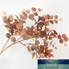 Outono estilo eucalipto folha simulação de silk plantas de seda flowers flowers vaso festa de mesa vaso flor vaso flor decoração
