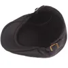 HT2792 Berets Autumn Winter Cap Hats For Men Hoge kwaliteit Lederen hoed mannelijke Ivy Newsboy Flat Cap Artist Painter Hat Men Beret Cap 29585385