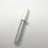 2.5ml Buzlu temizleyin Dudak Konteynerleri Tüp Kapak Balsam Kapak Fırça Ucu Aplikatör Wand Kauçuk Tıpalar 6 Colors GGB2423 boşaltın