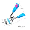 Lady Professional Eyelash Curler z grzebieniem Pędzetki Curling Eyelas Klip Kosmetyczne Oko Beauty Tool