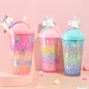 cute plastic cups with lids