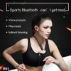 Fones de ouvido de banda pescoço tendências sem fio Bluetooth fone de ouvido à prova d'água com conexão magnética Headset7416720
