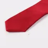 Neckband Sitonjwly Men's Slits dragkedja Lazy Tie Business For Man Gravatas Red Bow Mens Wedding Shirt Accessories Custom LOGO1