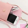 2021 Sälj Small Mini Korean Mobile Telefon Bag Straddle Single Shoulder Crossbody Bag Handväskor Kvinnor Clutch Bolsa Feminina SAC264C