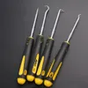 nuovo set di 4 pezzi durevoli gancio per auto paraolio oring sigillo di rimozione pick set utensili manuali artigianali gratis nuovo arrivo