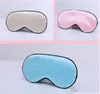 2021 Silk Sleep Rest Eye Mask copertura dell'ombra dell'occhio Copertura dell'ombra imbottita Doppi lati Maschera per gli occhi per dormire Viaggi Relax DHL