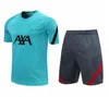 20 21 futbol formaları Kısa kollu POLO gömlek eğitim takım elbise 2020 2021 erkek 3/4 pantolon Maillots formalarını eşofman de