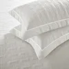 Luxury 100%Cotton Quile Bedspread Bed cover set Bedding set White Grey Mattress Cover Bed set couette couvre lit dekbed T200706