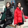 Down parka big collar women parka winter jacket woman Loose female students bread suit coat DOWN jacket 921 201125