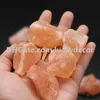 1000g Naturlig Himalayan Rose Pink Salt Gem Rock Chunks Deodorant Stone Rough Healing Powered Crystals Mineral för korg och skål Saltlampa