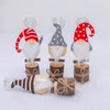 Christmas Decor Gnome Photo Clip Stand Wooden Table Number Name Place Card Holders For Wedding Party Sign JK2011KD