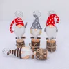 Kerst Decor GNOME Photo Clip Stand Houten Tafel Naam Place Card Houders voor Bruiloft Teken JK2011XB