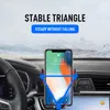 Universal Car Phone Holder för iPhone X Xs 8 7 Plus bilmontering Telefon Dashboard Stand Car Mobile Bracket Auto Interior Accessories213a