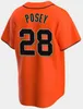 Maglia da baseball personalizzata 2024 39 Thairo Estrada 7 J.D. Davis 31 LaMonte Wade Jr. 41 Wilmer Flores 8 Michael Conforto 5 Mike Yastrzemski Patrick Bailey Casey Schmitt Maglie