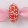 Andy Jewel Authentic 925 srebrne koraliki Lampwork Nowy szklany urok urok pasuje do europejskiego pandora w stylu biżuterii