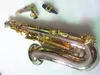 Jupiter Jas 1100SG NEW EB ALTO SAXOPHONE MLASS NICKEL PLATED BODY GOLD LACKER KEY E-BLAT MUSIC INSTRUMENT SAX OCH CASE MUNPIECE