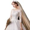 Principal vestido de noiva 2022 NOVO temperamento Noiva Mori Super Fada Dream Francês Filtro Simples e Fino