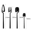 16Pcs Rose Flatware Sets Kitchen Decor Spoon Fork Knife Set Tableware Stainless Stee Dinnerware Cutlery For Dessert Soup Coffee4901022
