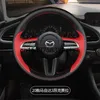 Для MAZDA 3 onxela CX-4 CX5 Atenza Cx30 DIY крышки кожи руки сшиты руль не является скольжением и дышащим