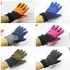 Full Finger Touch Gloves Bicycle Cycling Hiking Sports Touch Screen Glove Fleece Windproof Outdoor Gloves 7 Colors