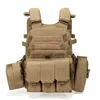 MOLLE VET OUTFIFE USMC Armatura Armatura tattica combattimento ASSALT PLAST PLAST SWAT FACCHI